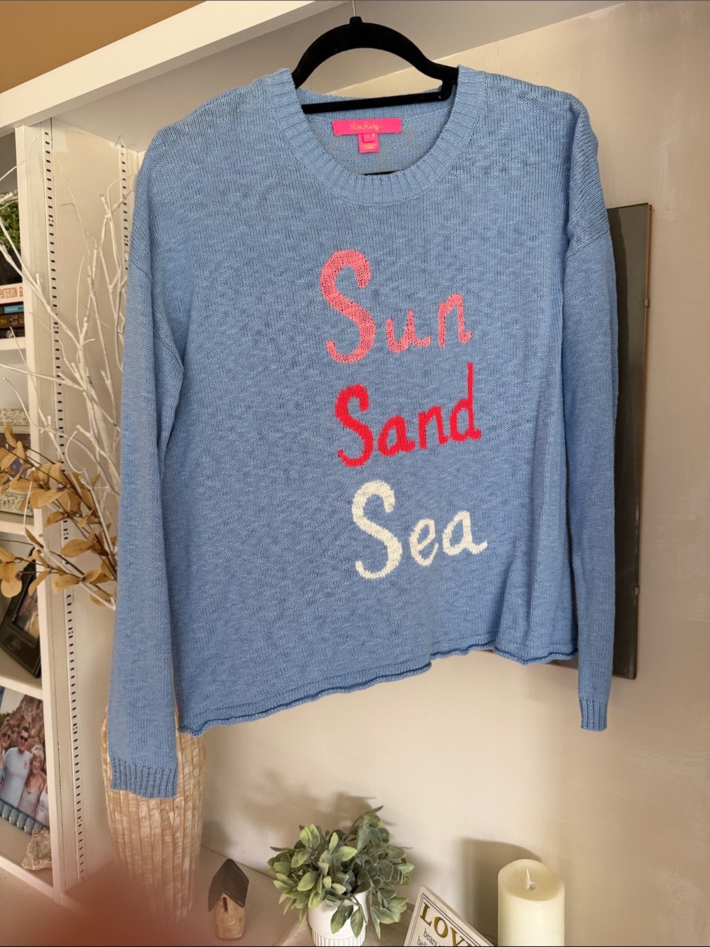 Lilly Sun Sand Sea  Crewneck Sweater